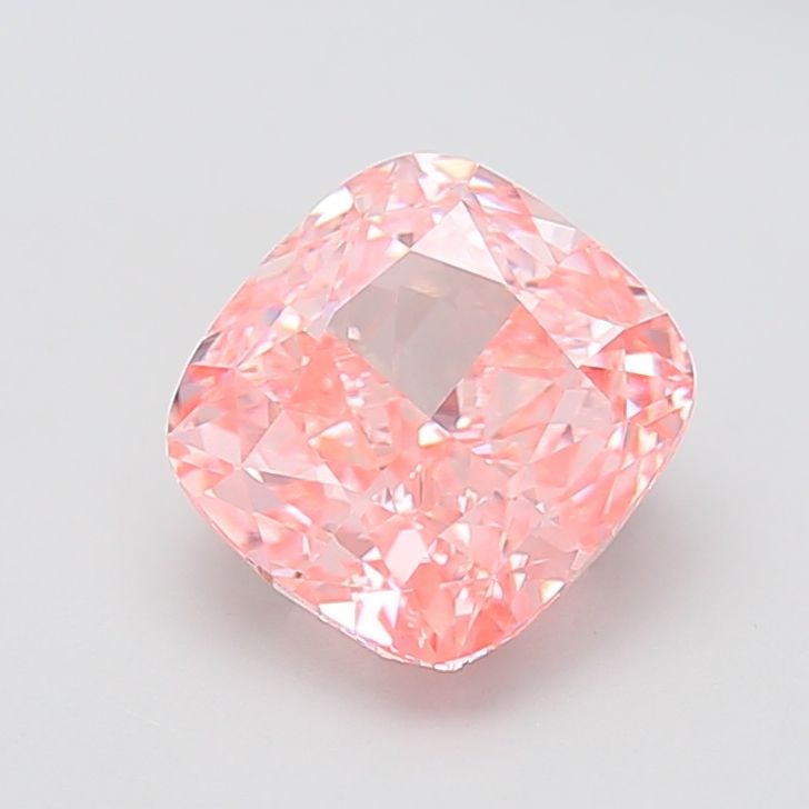 Loose Diamond - CUSHION MODIFIED 4.01ct Fancy Vivid Pink VS1: Loose Diamond - CUSHION MODIFIED 4.01ct Fancy Vivid Pink VS1 Source: This is a real non-mined Diamond that has been grown in a lab Shape: CUSHION MODIFIED Carats: 4.01 Color: Fancy Vivid Pink Certific