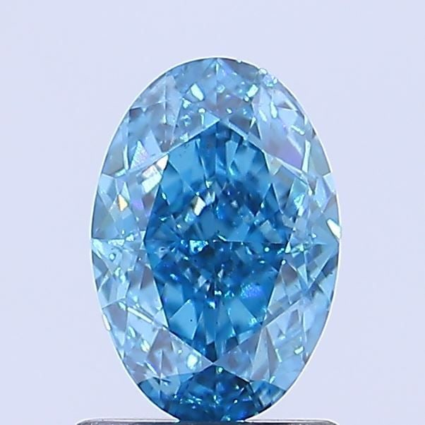 Loose Diamond - OVAL 1.35ct Fancy Vivid Blue VS2 (1 of 1)