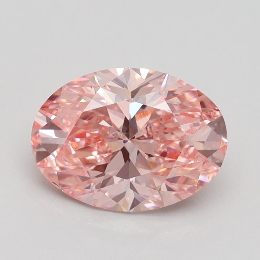 Loose Diamond - OVAL 1.53ct Fancy Intense Pink VS1: Loose Diamond - OVAL 1.53ct Fancy Intense Pink VS1 Source: This is a real non-mined Diamond that has been grown in a lab Shape: OVAL Carats: 1.53 Color: Fancy Intense Pink Certification: IGI Video: