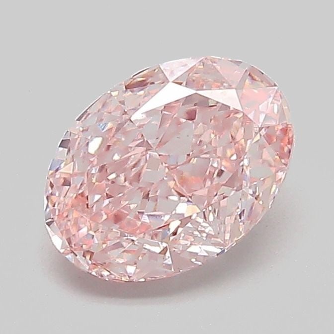 Loose Diamond - OVAL 1.24ct Fancy Vivid Pink VS1: Loose Diamond - OVAL 1.24ct Fancy Vivid Pink VS1 Source: This is a real non-mined Diamond that has been grown in a lab Shape: OVAL Carats: 1.24 Color: Fancy Vivid Pink Certification: IGI Video: