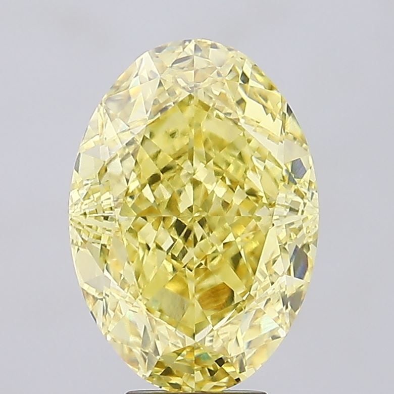 Loose Diamond - OVAL 8.02ct Fancy Intense Yellow VVS2: Loose Diamond - OVAL 8.02ct Fancy Intense Yellow VVS2 Source: This is a real non-mined Diamond that has been grown in a lab Shape: OVAL Carats: 8.02 Color: Fancy Intense Yellow Certification: IGI Vide