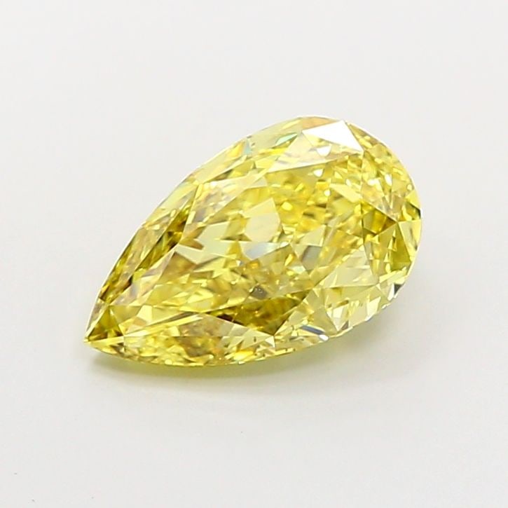Loose Diamond - PEAR 2.76ct Fancy Intense Yellow VS1: Loose Diamond - PEAR 2.76ct Fancy Intense Yellow VS1 Source: This is a real non-mined Diamond that has been grown in a lab Shape: PEAR Carats: 2.76 Color: Fancy Intense Yellow Certification: IGI Video