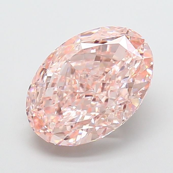 Loose Diamond - OVAL 5.53ct Fancy Intense Pink VS1: Loose Diamond - OVAL 5.53ct Fancy Intense Pink VS1 Source: This is a real non-mined Diamond that has been grown in a lab Shape: OVAL Carats: 5.53 Color: Fancy Intense Pink Certification: IGI Video: