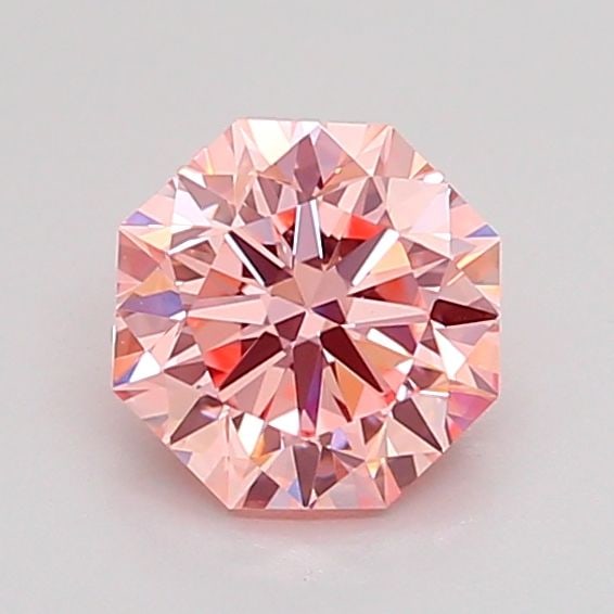 Loose Diamond - OCTAGONAL 0.95ct Fancy Vivid Pink VVS2: Loose Diamond - OCTAGONAL 0.95ct Fancy Vivid Pink VVS2 Source: This is a real non-mined Diamond that has been grown in a lab Shape: OCTAGONAL Carats: 0.95 Color: Fancy Vivid Pink Certification: IGI Vi