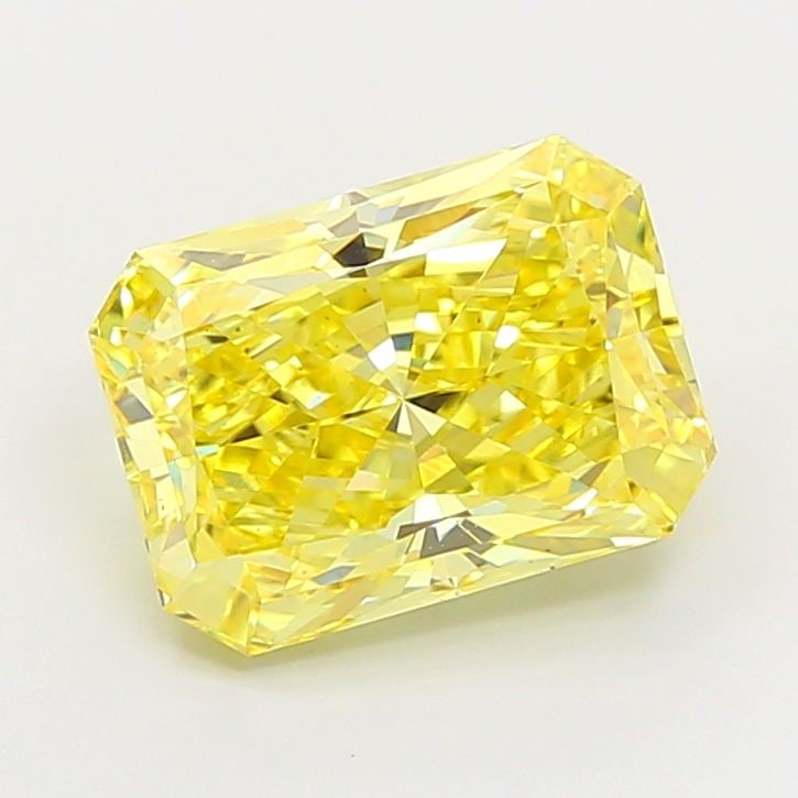 Loose Diamond - RADIANT 4.04ct Fancy Vivid Yellow VS1: Loose Diamond - RADIANT 4.04ct Fancy Vivid Yellow VS1 Source: This is a real non-mined Diamond that has been grown in a lab Shape: RADIANT Carats: 4.04 Color: Fancy Vivid Yellow Certification: IGI Vid