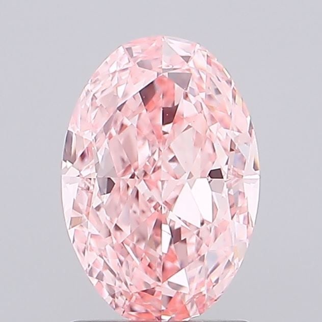Loose Diamond - OVAL 1.55ct Fancy Vivid Pink VVS2: Loose Diamond - OVAL 1.55ct Fancy Vivid Pink VVS2 Source: This is a real non-mined Diamond that has been grown in a lab Shape: OVAL Carats: 1.55 Color: Fancy Vivid Pink Certification: IGI Video: