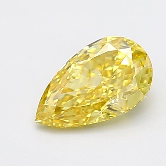 Loose Diamond - PEAR 1.27ct Fancy Vivid Yellow VVS2: Loose Diamond - PEAR 1.27ct Fancy Vivid Yellow VVS2 Source: This is a real non-mined Diamond that has been grown in a lab Shape: PEAR Carats: 1.27 Color: Fancy Vivid Yellow Certification: IGI Video: