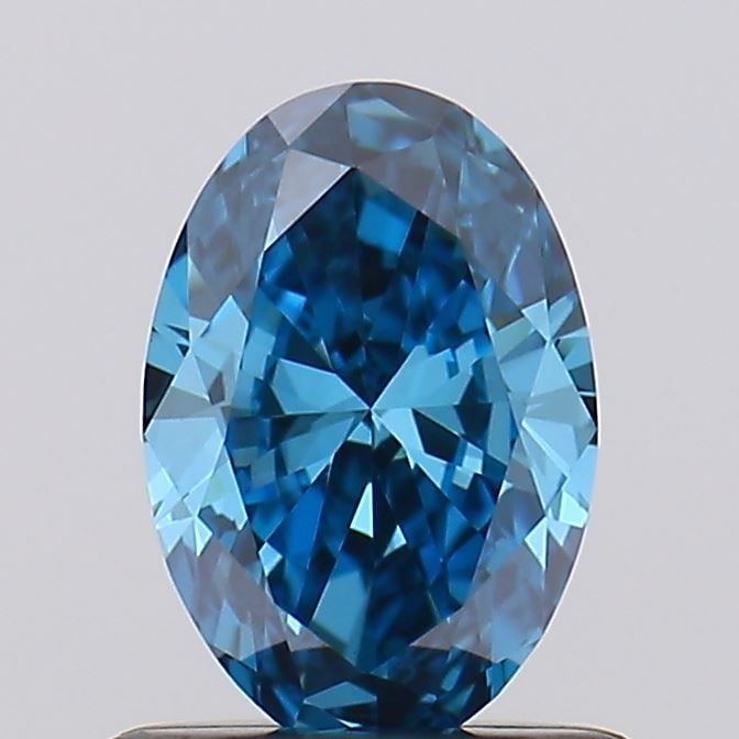 Loose Diamond - OVAL 0.61ct Fancy Vivid Blue VVS2: Loose Diamond - OVAL 0.61ct Fancy Vivid Blue VVS2 Source: This is a real non-mined Diamond that has been grown in a lab Shape: OVAL Carats: 0.61 Color: Fancy Vivid Blue Certification: NONE Video: