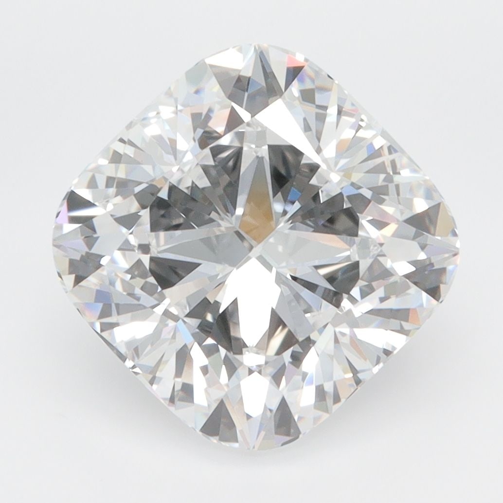 Loose Diamond - CUSHION BRILLIANT 4.72ct D VVS2: Loose Diamond - CUSHION BRILLIANT 4.72ct D VVS2 Source: This is a real non-mined Diamond that has been grown in a lab Shape: CUSHION BRILLIANT Carats: 4.72 Color: D Clarity: VVS2 Certification: GIA
