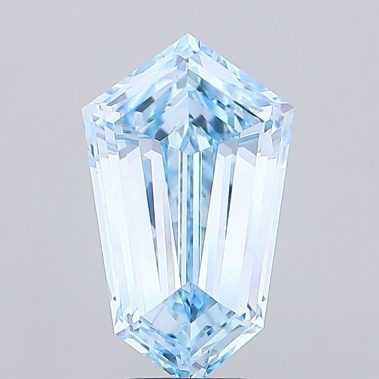 Loose Diamond - SHIELD 5.13ct Fancy Intense Blue VS1 (1 of 1)