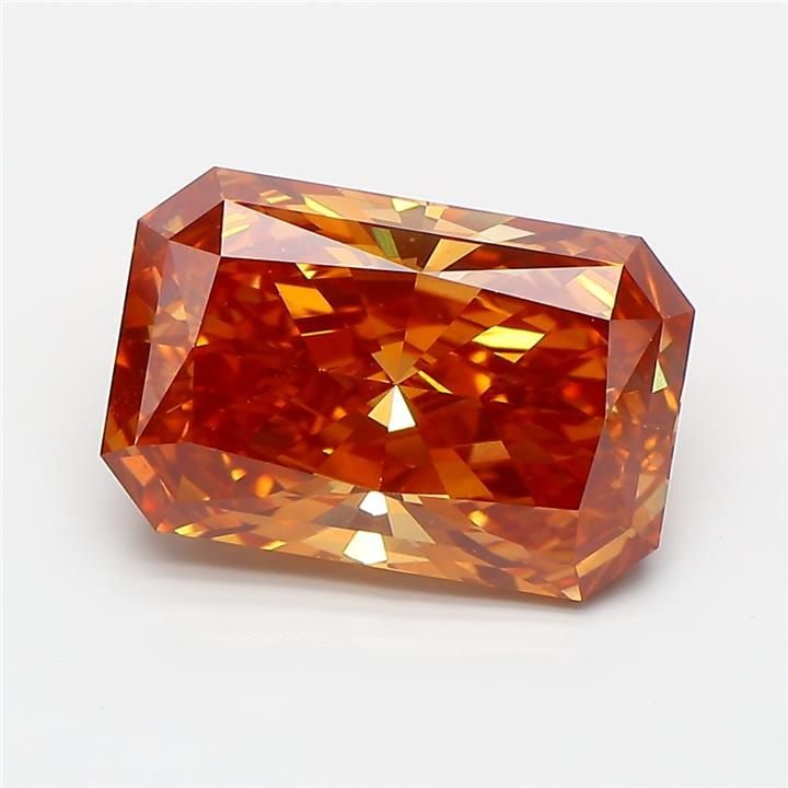 Loose Diamond - RADIANT 4.14ct Fancy Yellowish Brown VS2 (1 of 1)