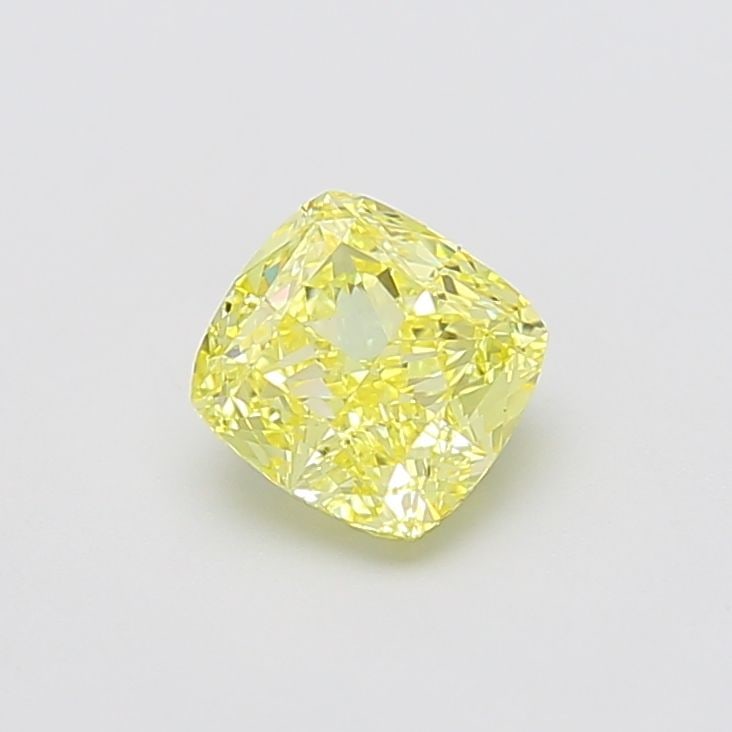 Loose Diamond - CUSHION MODIFIED 1.57ct Fancy Intense Yellow VS1: Loose Diamond - CUSHION MODIFIED 1.57ct Fancy Intense Yellow VS1 Source: This is a real non-mined Diamond that has been grown in a lab Shape: CUSHION MODIFIED Carats: 1.57 Color: Fancy Intense Yellow