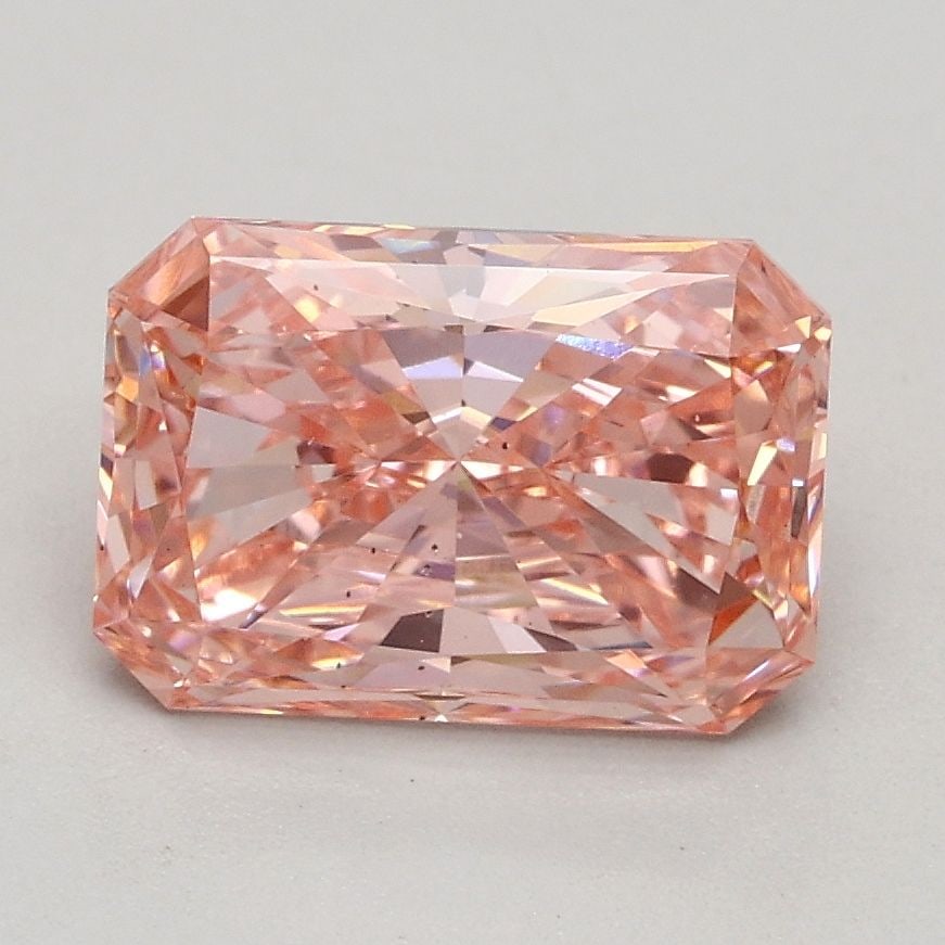 Loose Diamond - RADIANT 1.47ct Fancy Intense Pink VS2: Loose Diamond - RADIANT 1.47ct Fancy Intense Pink VS2 Source: This is a real non-mined Diamond that has been grown in a lab Shape: RADIANT Carats: 1.47 Color: Fancy Intense Pink Certification: IGI