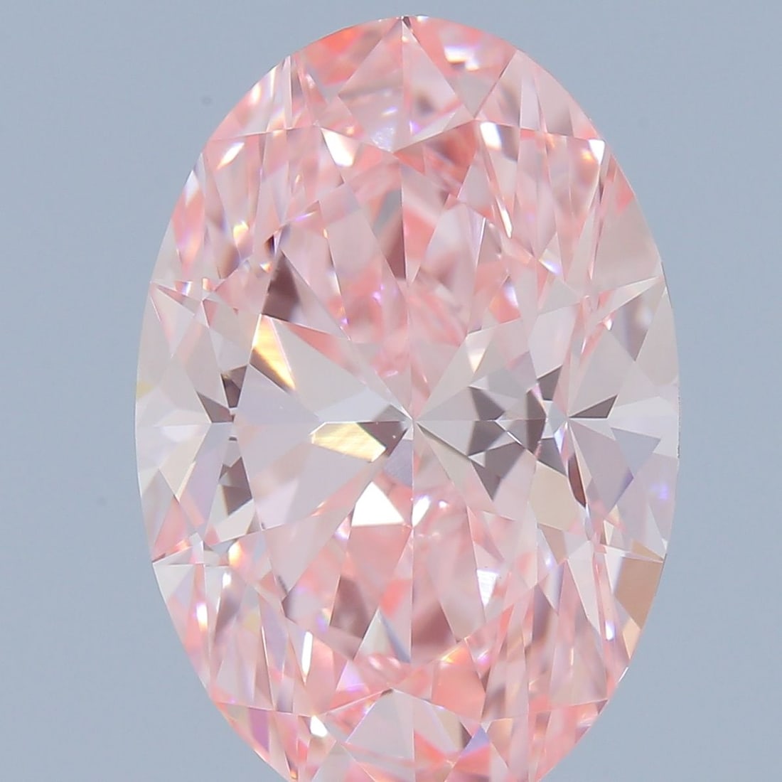 Loose Diamond - OVAL 1.93ct Fancy Vivid Pink VVS2: Loose Diamond - OVAL 1.93ct Fancy Vivid Pink VVS2 Source: This is a real non-mined Diamond that has been grown in a lab Shape: OVAL Carats: 1.93 Color: Fancy Vivid Pink Certification: IGI Video: