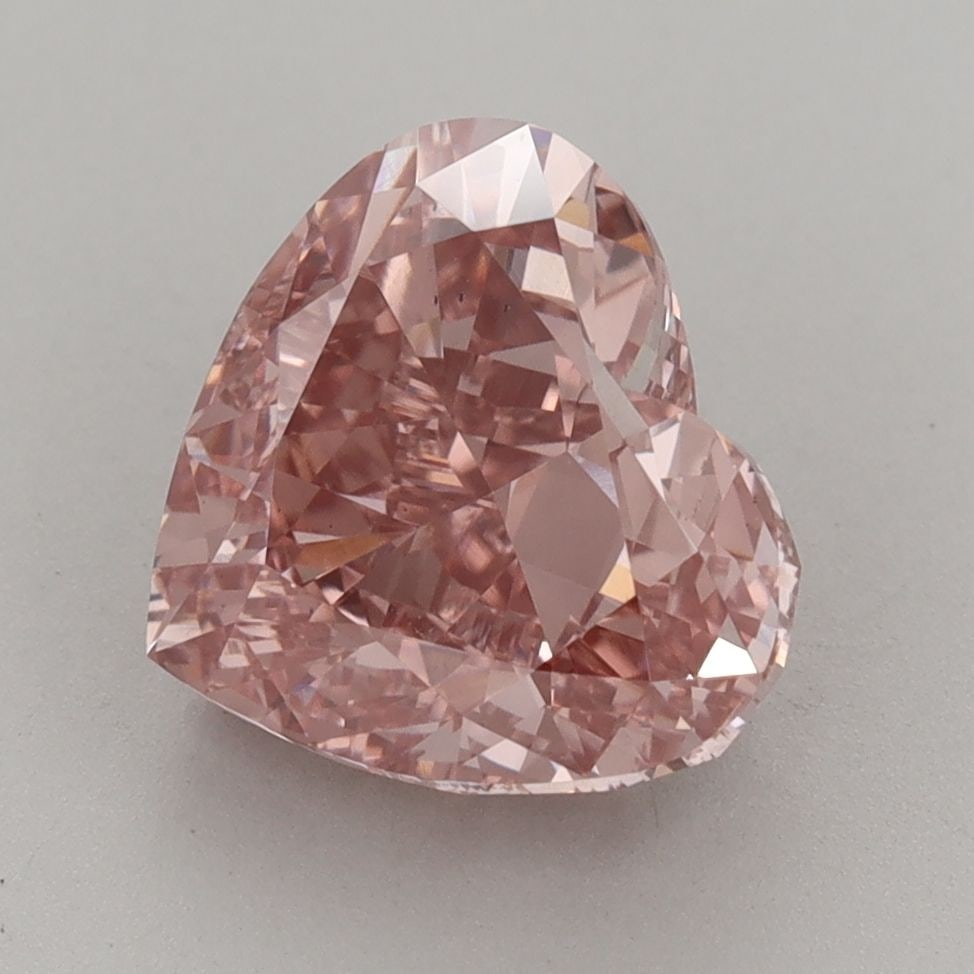 Loose Diamond - HEART 4.08ct Fancy Intense Brown Pink VS2: Loose Diamond - HEART 4.08ct Fancy Intense Brown Pink VS2 Source: This is a real non-mined Diamond that has been grown in a lab Shape: HEART Carats: 4.08 Color: Fancy Intense Brown Pink Certification: