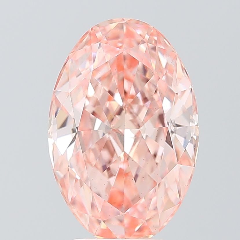 Loose Diamond - OVAL 5.1ct Fancy Vivid Pink VS2: Loose Diamond - OVAL 5.1ct Fancy Vivid Pink VS2 Source: This is a real non-mined Diamond that has been grown in a lab Shape: OVAL Carats: 5.1 Color: Fancy Vivid Pink Certification: IGI Video: