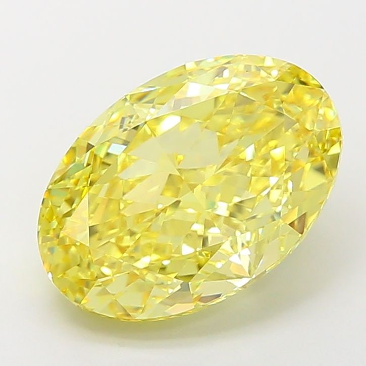 Loose Diamond - OVAL 6.21ct Fancy Vivid Yellow VS1: Loose Diamond - OVAL 6.21ct Fancy Vivid Yellow VS1 Source: This is a real non-mined Diamond that has been grown in a lab Shape: OVAL Carats: 6.21 Color: Fancy Vivid Yellow Certification: IGI The Diamo