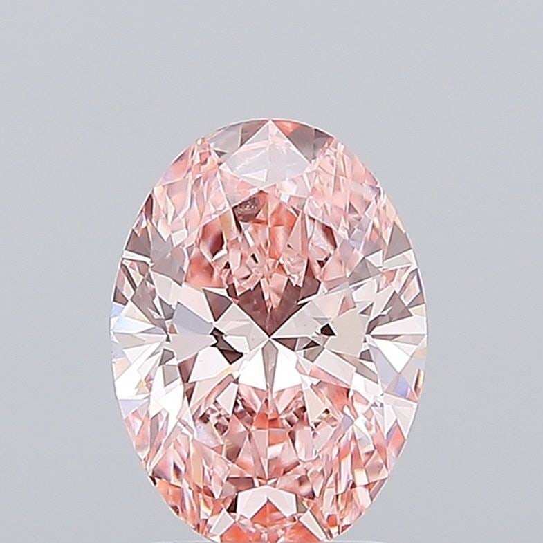 Loose Diamond - OVAL 2.5ct Fancy Vivid Pink VS1: Loose Diamond - OVAL 2.5ct Fancy Vivid Pink VS1 Source: This is a real non-mined Diamond that has been grown in a lab Shape: OVAL Carats: 2.5 Color: Fancy Vivid Pink Certification: IGI Video: