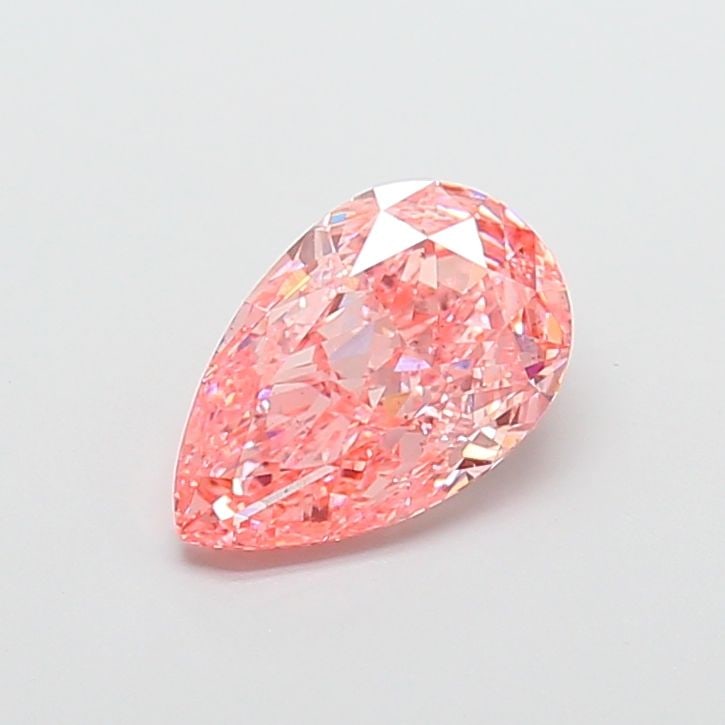 Loose Diamond - PEAR 4.02ct Fancy Vivid Pink VS2: Loose Diamond - PEAR 4.02ct Fancy Vivid Pink VS2 Source: This is a real non-mined Diamond that has been grown in a lab Shape: PEAR Carats: 4.02 Color: Fancy Vivid Pink Certification: IGI Video: