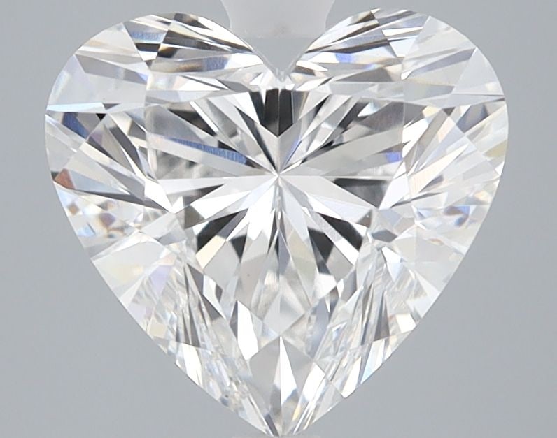 Loose Diamond - HEART 2.51ct F VS1: Loose Diamond - HEART 2.51ct F VS1 Source: This is a real non-mined Diamond that has been grown in a lab Shape: HEART Carats: 2.51 Color: F Clarity: VS1 Certification: GIA Video: