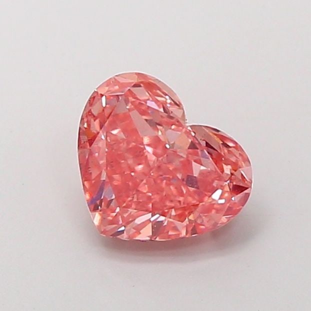 Loose Diamond - HEART 1.42ct Fancy Vivid Pink VS2: Loose Diamond - HEART 1.42ct Fancy Vivid Pink VS2 Source: This is a real non-mined Diamond that has been grown in a lab Shape: HEART Carats: 1.42 Color: Fancy Vivid Pink Certification: IGI Video: