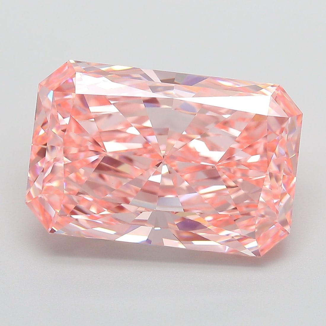 Loose Diamond - RADIANT 10.01ct Fancy Vivid Pink VVS2 (1 of 1)