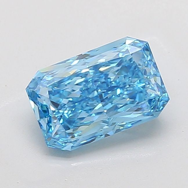Loose Diamond - RADIANT 3.05ct Fancy Vivid Blue VS1: Loose Diamond - RADIANT 3.05ct Fancy Vivid Blue VS1 Source: This is a real non-mined Diamond that has been grown in a lab Shape: RADIANT Carats: 3.05 Color: Fancy Vivid Blue Certification: IGI Video: