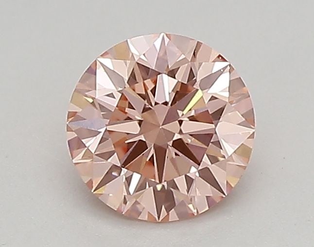 Ideal Loose Diamond - ROUND 0.44ct Fancy Vivid Pink VVS2: Ideal Loose Diamond - ROUND 0.44ct Fancy Vivid Pink VVS2 Source: This is a real non-mined Diamond that has been grown in a lab Shape: ROUND Carats: 0.44 Color: Fancy Vivid Pink Certification: IGI Vide