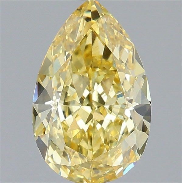 Loose Diamond - PEAR 2.05ct Fancy Vivid Yellow VVS2: Loose Diamond - PEAR 2.05ct Fancy Vivid Yellow VVS2 Source: This is a real non-mined Diamond that has been grown in a lab Shape: PEAR Carats: 2.05 Color: Fancy Vivid Yellow Certification: IGI Video: