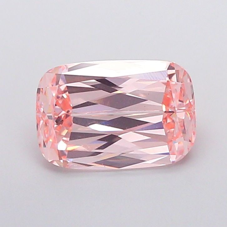 Loose Diamond - CUSHION MODIFIED 3.01ct Fancy Intense Pink VS1: Loose Diamond - CUSHION MODIFIED 3.01ct Fancy Intense Pink VS1 Source: This is a real non-mined Diamond that has been grown in a lab Shape: CUSHION MODIFIED Carats: 3.01 Color: Fancy Intense Pink Cert