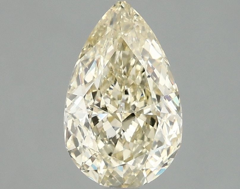 Loose Diamond - PEAR 1.58ct Fancy Yellow VS1: Loose Diamond - PEAR 1.58ct Fancy Yellow VS1 Source: This is a real non-mined Diamond that has been grown in a lab Shape: PEAR Carats: 1.58 Color: Fancy Yellow Certification: IGI Video: