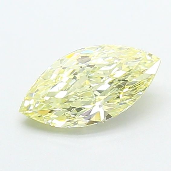 Loose Diamond - MARQUISE 1.04ct Fancy Light Yellow VS1: Loose Diamond - MARQUISE 1.04ct Fancy Light Yellow VS1 Source: This is a real non-mined Diamond that has been grown in a lab Shape: MARQUISE Carats: 1.04 Color: Fancy Light Yellow Certification: IGI V