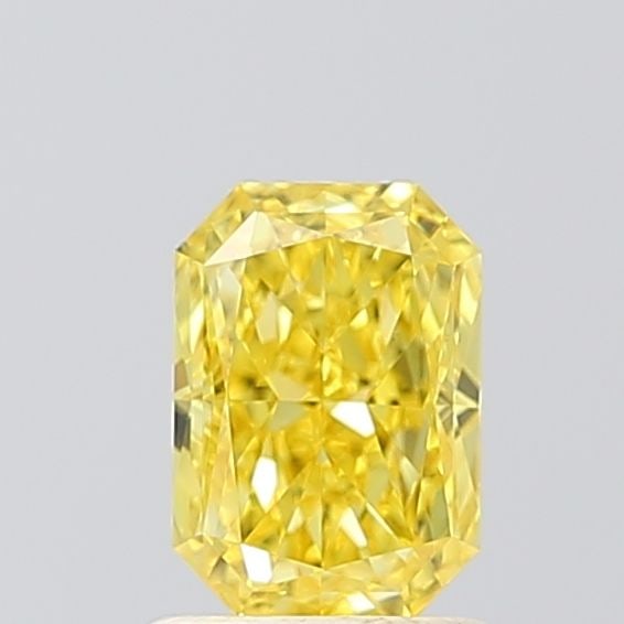 Loose Diamond - RADIANT 1.02ct Fancy Vivid Yellow VS1: Loose Diamond - RADIANT 1.02ct Fancy Vivid Yellow VS1 Source: This is a real non-mined Diamond that has been grown in a lab Shape: RADIANT Carats: 1.02 Color: Fancy Vivid Yellow Certification: IGI Vid