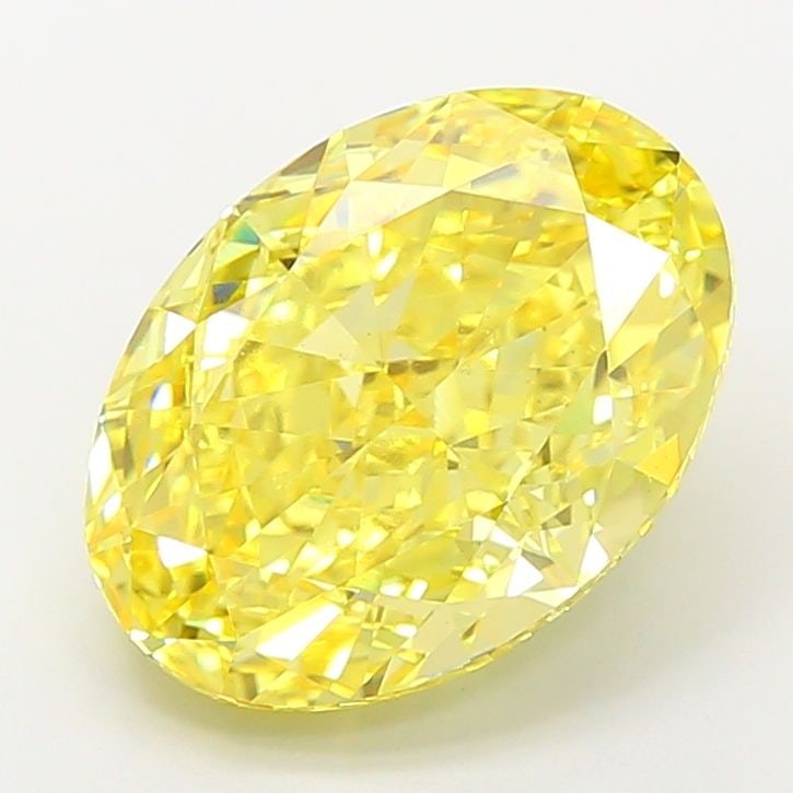 Loose Diamond - OVAL 7.37ct Fancy Vivid Yellow VS1: Loose Diamond - OVAL 7.37ct Fancy Vivid Yellow VS1 Source: This is a real non-mined Diamond that has been grown in a lab Shape: OVAL Carats: 7.37 Color: Fancy Vivid Yellow Certification: IGI The Diamo