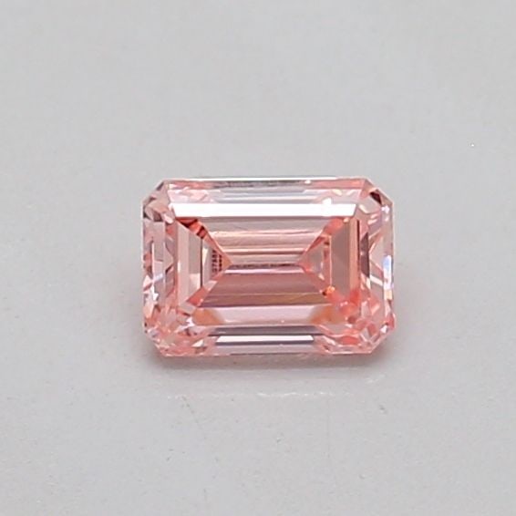 Loose Diamond - EMERALD 0.15ct Fancy Intense Pink VS1: Loose Diamond - EMERALD 0.15ct Fancy Intense Pink VS1 Source: This is a real non-mined Diamond that has been grown in a lab Shape: EMERALD Carats: 0.15 Color: Fancy Intense Pink Certification: IGI Vid