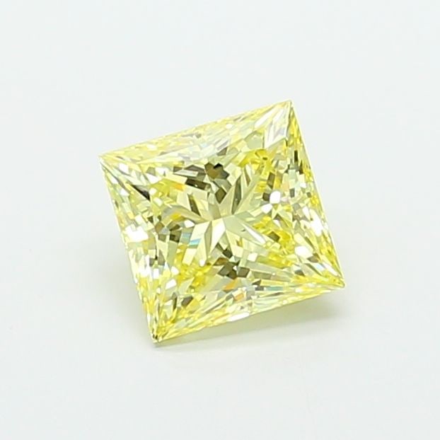 Loose Diamond - PRINCESS 2.03ct Fancy Intense Yellow VS2: Loose Diamond - PRINCESS 2.03ct Fancy Intense Yellow VS2 Source: This is a real non-mined Diamond that has been grown in a lab Shape: PRINCESS Carats: 2.03 Color: Fancy Intense Yellow Certification: I
