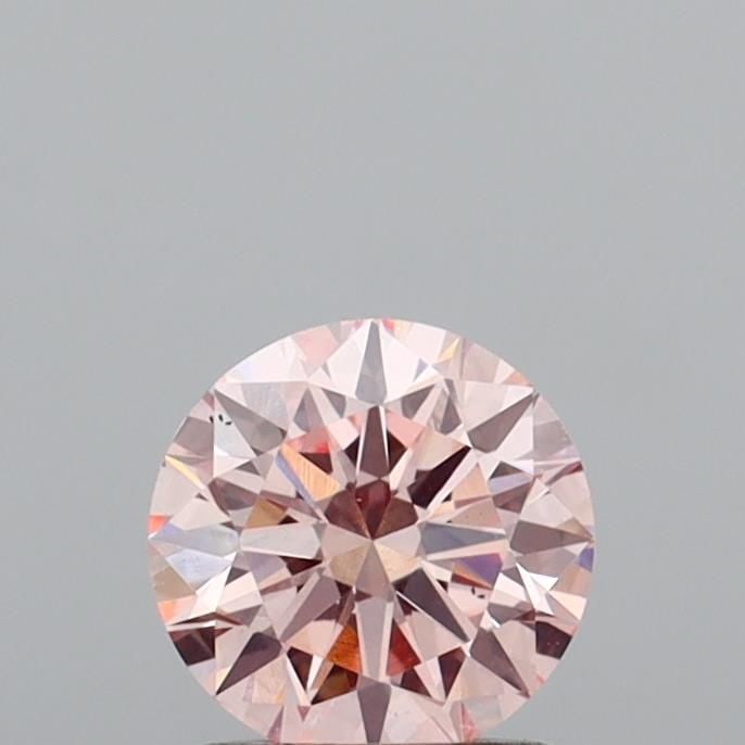 Loose Diamond - ROUND 1.06ct Fancy Intense Pink VS2: Loose Diamond - ROUND 1.06ct Fancy Intense Pink VS2 Source: This is a real non-mined Diamond that has been grown in a lab Shape: ROUND Carats: 1.06 Color: Fancy Intense Pink Certification: IGI Video: