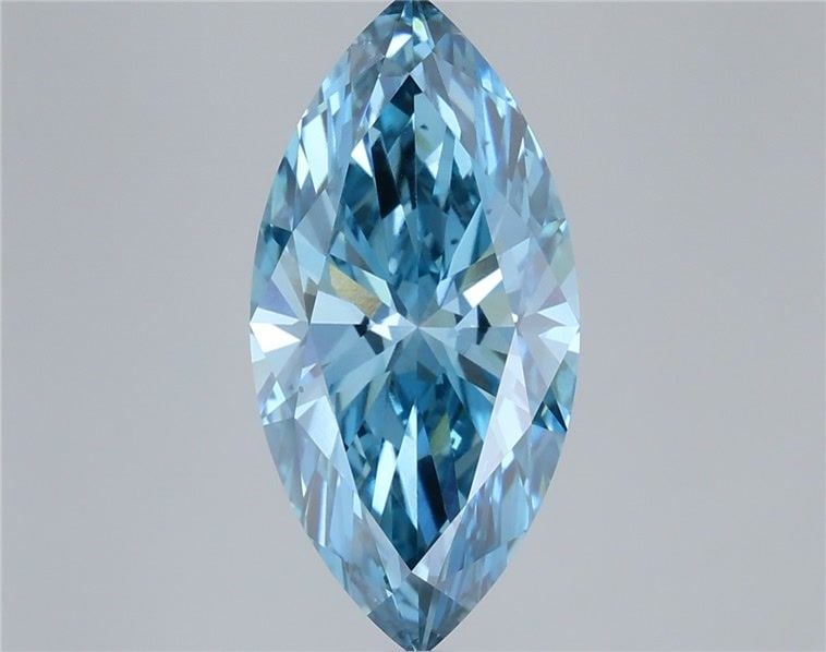 Loose Diamond - MARQUISE 4.02ct Fancy Vivid Blue VS2: Loose Diamond - MARQUISE 4.02ct Fancy Vivid Blue VS2 Source: This is a real non-mined Diamond that has been grown in a lab Shape: MARQUISE Carats: 4.02 Color: Fancy Vivid Blue Certification: IGI Video