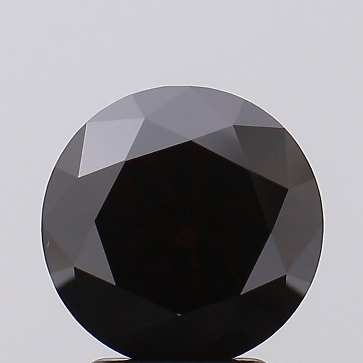 Loose Diamond - ROUND 2.83ct Fancy Deep Brown VS1: Loose Diamond - ROUND 2.83ct Fancy Deep Brown VS1 Source: This is a real non-mined Diamond that has been grown in a lab Shape: ROUND Carats: 2.83 Color: Fancy Deep Brown Certification: NONE Video: