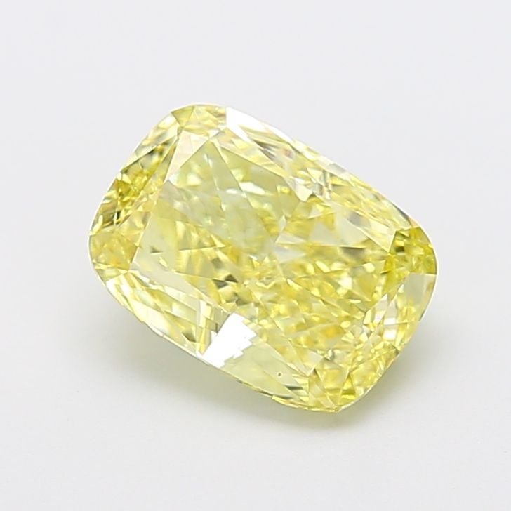Loose Diamond - CUSHION MODIFIED 2.91ct Fancy Intense Yellow VS1: Loose Diamond - CUSHION MODIFIED 2.91ct Fancy Intense Yellow VS1 Source: This is a real non-mined Diamond that has been grown in a lab Shape: CUSHION MODIFIED Carats: 2.91 Color: Fancy Intense Yellow 