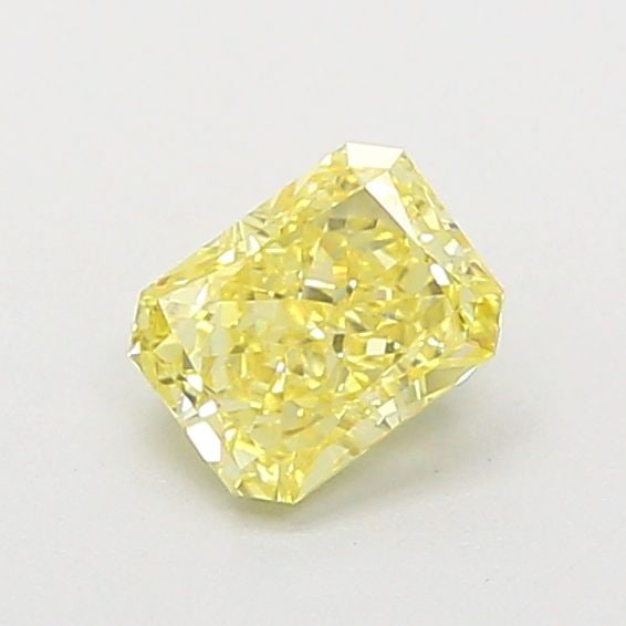 Loose Diamond - RADIANT 0.65ct Fancy Vivid Yellow VS1: Loose Diamond - RADIANT 0.65ct Fancy Vivid Yellow VS1 Source: This is a real non-mined Diamond that has been grown in a lab Shape: RADIANT Carats: 0.65 Color: Fancy Vivid Yellow Certification: NONE Vi