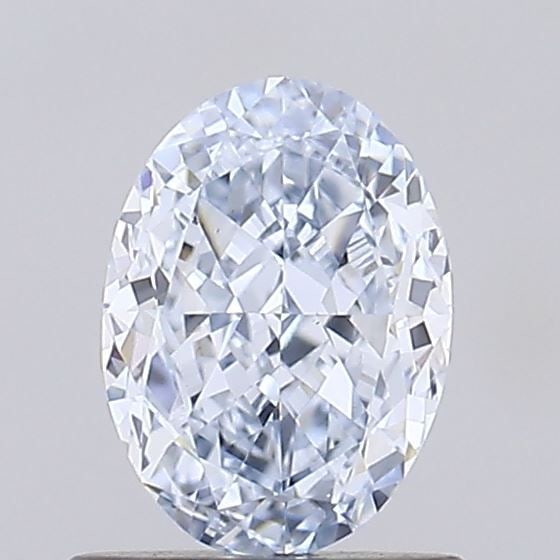 Loose Diamond - OVAL 1.07ct Fancy Light Blue VS1: Loose Diamond - OVAL 1.07ct Fancy Light Blue VS1 Source: This is a real non-mined Diamond that has been grown in a lab Shape: OVAL Carats: 1.07 Color: Fancy Light Blue Certification: IGI Video: