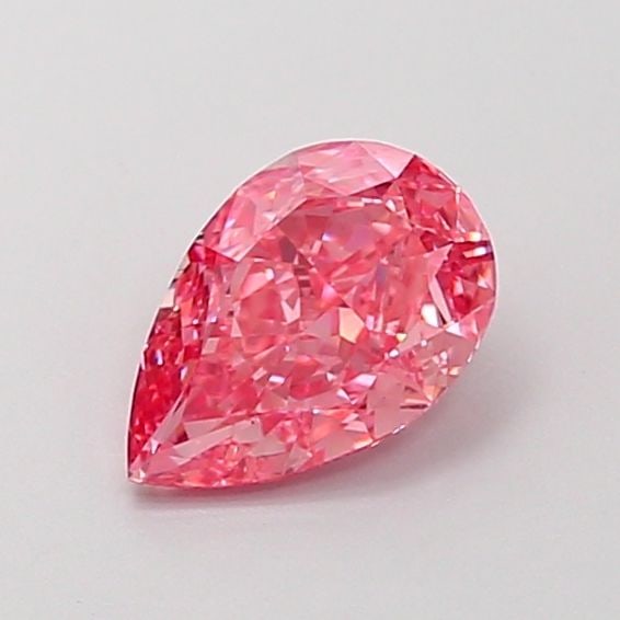 Loose Diamond - PEAR 1.07ct Fancy Vivid Pink VS2: Loose Diamond - PEAR 1.07ct Fancy Vivid Pink VS2 Source: This is a real non-mined Diamond that has been grown in a lab Shape: PEAR Carats: 1.07 Color: Fancy Vivid Pink Certification: IGI Video: