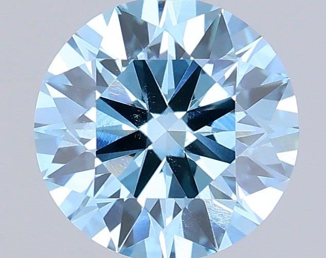 Ideal Loose Diamond - ROUND 1.01ct Fancy Vivid Blue VS2: Ideal Loose Diamond - ROUND 1.01ct Fancy Vivid Blue VS2 Source: This is a real non-mined Diamond that has been grown in a lab Shape: ROUND Carats: 1.01 Color: Fancy Vivid Blue Certification: IGI Video