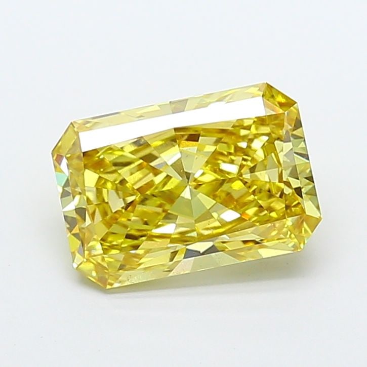 Loose Diamond - RADIANT 4.02ct Fancy Intense Yellow VS2: Loose Diamond - RADIANT 4.02ct Fancy Intense Yellow VS2 Source: This is a real non-mined Diamond that has been grown in a lab Shape: RADIANT Carats: 4.02 Color: Fancy Intense Yellow Certification: IGI