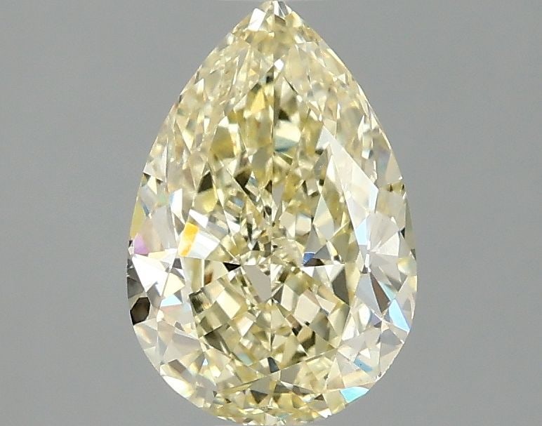 Loose Diamond - PEAR 1.57ct Fancy Yellow VS1: Loose Diamond - PEAR 1.57ct Fancy Yellow VS1 Source: This is a real non-mined Diamond that has been grown in a lab Shape: PEAR Carats: 1.57 Color: Fancy Yellow Certification: IGI Video: