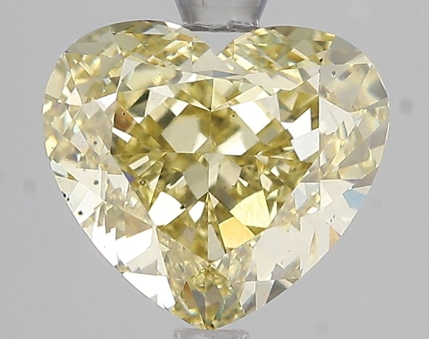 Loose Diamond - HEART 4.02ct Fancy Intense Yellow VS2: Loose Diamond - HEART 4.02ct Fancy Intense Yellow VS2 Source: This is a real non-mined Diamond that has been grown in a lab Shape: HEART Carats: 4.02 Color: Fancy Intense Yellow Certification: IGI Vid