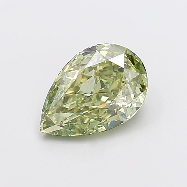 Loose Diamond - PEAR 2.0ct Fancy Intense Green VS2: Loose Diamond - PEAR 2.0ct Fancy Intense Green VS2 Source: This is a real non-mined Diamond that has been grown in a lab Shape: PEAR Carats: 2.0 Color: Fancy Intense Green Certification: IGI Video: