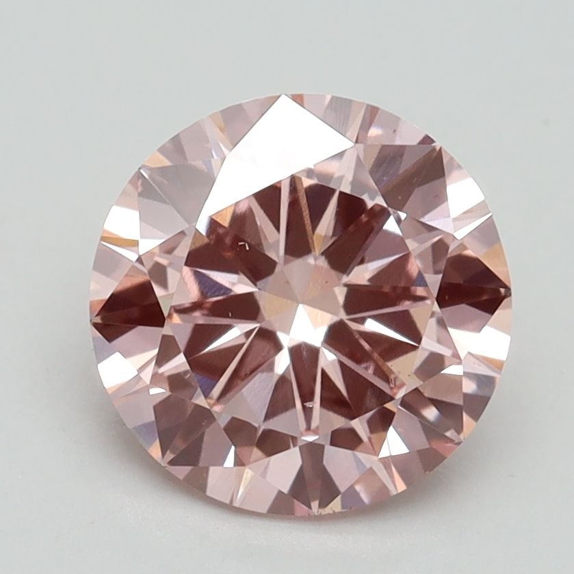 Loose Diamond - ROUND 2.0ct Fancy Intense Pink VS2: Loose Diamond - ROUND 2.0ct Fancy Intense Pink VS2 Source: This is a real non-mined Diamond that has been grown in a lab Shape: ROUND Carats: 2.0 Color: Fancy Intense Pink Certification: IGI Video: