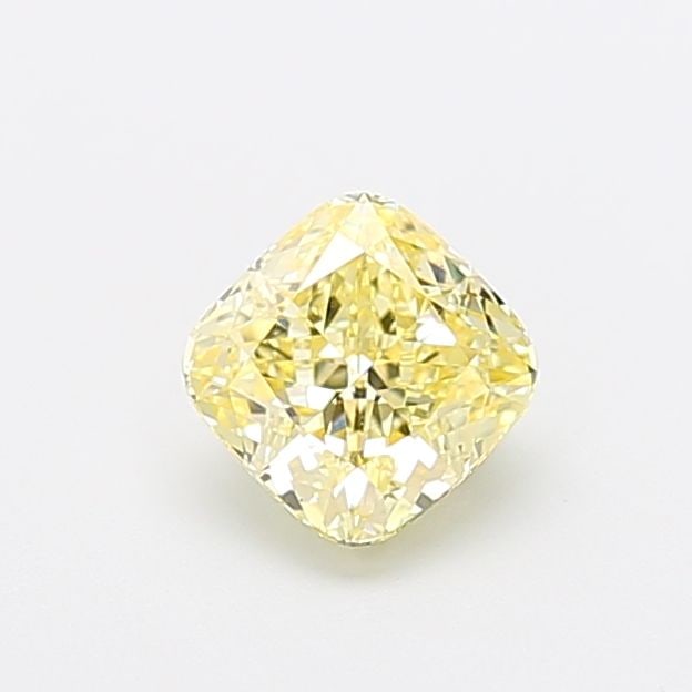 Loose Diamond - CUSHION MODIFIED 1.08ct Fancy Yellow VS1: Loose Diamond - CUSHION MODIFIED 1.08ct Fancy Yellow VS1 Source: This is a real non-mined Diamond that has been grown in a lab Shape: CUSHION MODIFIED Carats: 1.08 Color: Fancy Yellow Certification: I